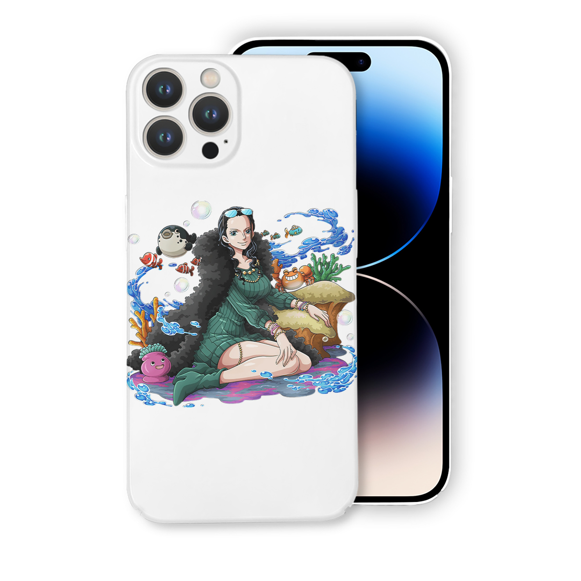 （画像用） ワンピース ニコ・ロビン ONE PIECE Nico Robin 【iPhone 14シリーズ対応】ハードケース